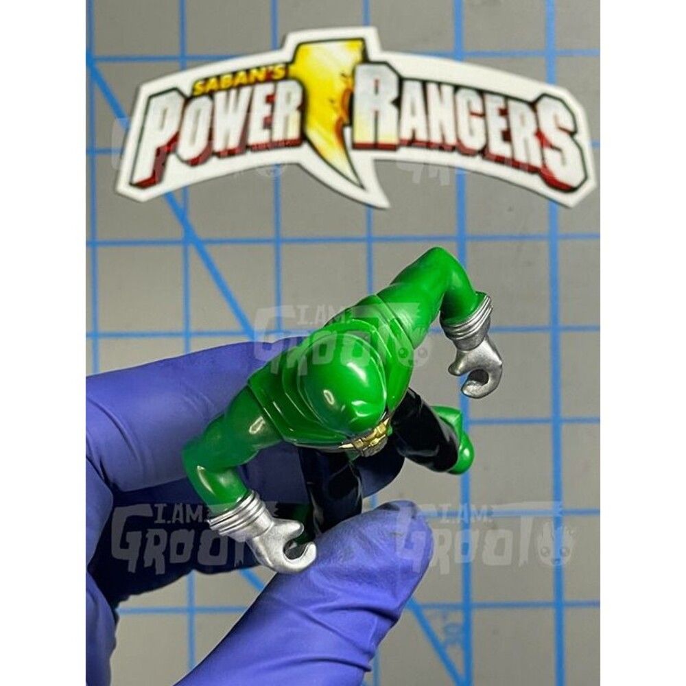Power Rangers Green Ranger Action Figure 4" Inch Super Megaforce - Picture 3 of 5